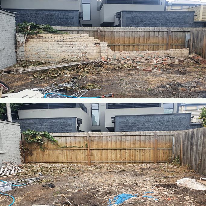 Before and after clearance Pro Junk Removals Melbourne