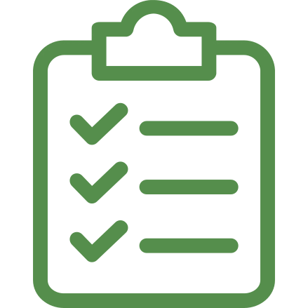 Waste assessment step icon