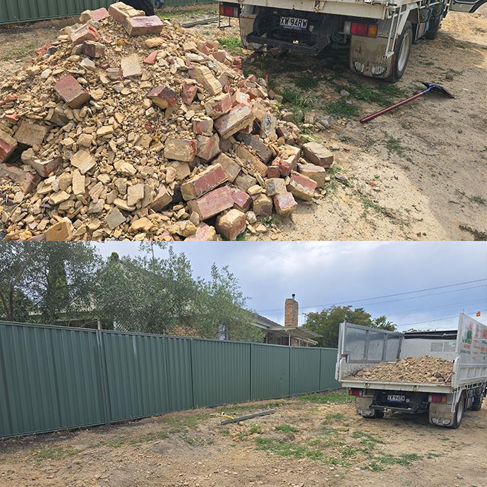 Junk removed from Melbourne property