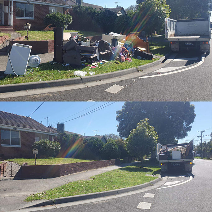 Hard rubbish collection Melbourne
