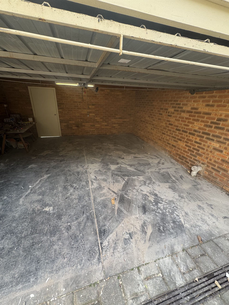 Garage completely cleared